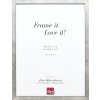 Cornice per foto in legno Effect Profilo 42 con vetro antiriflesso argento 59,4x84,1 cm