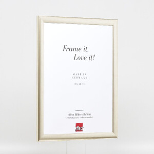 Cornice per foto in legno Effect Profilo 43 Argento 9x13 cm