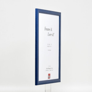 Cornice per foto in legno Effect Profilo 43 Royalblau 9x13 cm Vetro Antireflesso