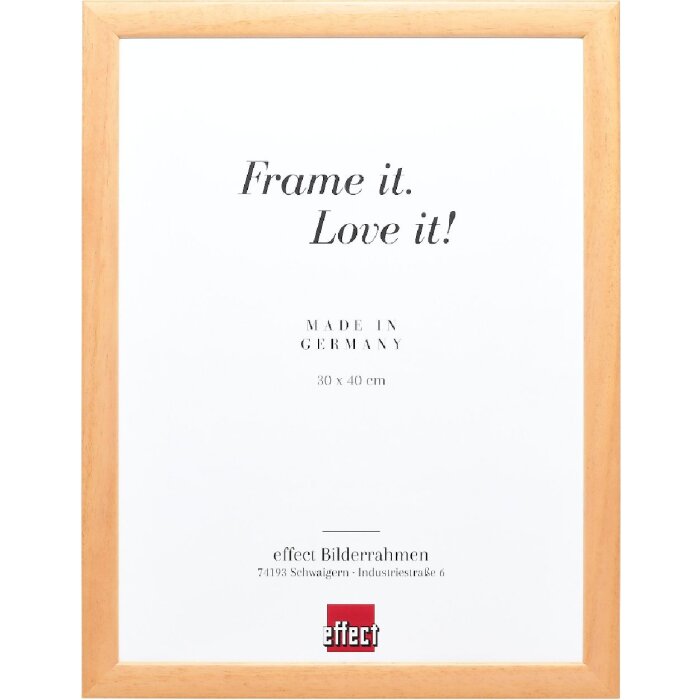 Cornice per foto in legno Effect Profilo 43 naturale 20x25 cm