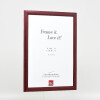 Cornice per foto in legno Effect Profilo 43 Rosso 25x35 cm