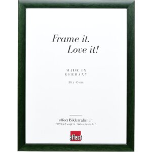 Cornice per foto in legno Effect Profilo 43 Verde Tanne...