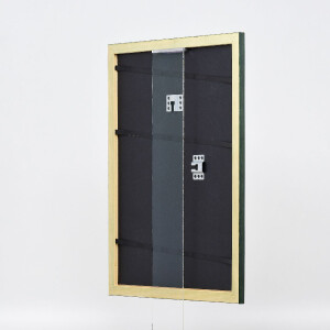 Cornice per foto in legno Effect Profilo 43 Verde Tanne 25x80 cm Vetro Antiriflesso