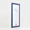 Cornice per foto in legno Effect Profil 43 royalblau 30x40 cm con vetro antiriflesso