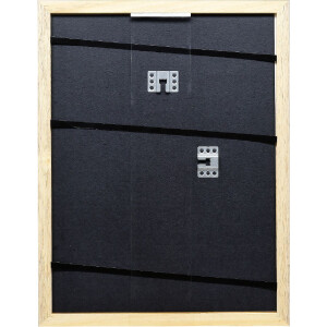 Cornice per foto in legno Effect Profilo 43 Nero Lucido 35x100 cm Vetro Antiriflesso