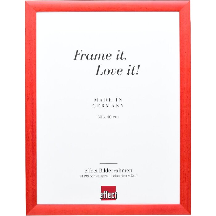 Cornice per foto in legno Effect Profilo 43 Lachs 45x60 cm Vetro antiriflesso