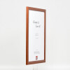 Cornice per foto in legno Effect Profil 43 Marrone 50x100 cm con vetro antiriflesso