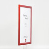 Cornice per foto in legno Effect profilo 43 rosso lucido 50x60 cm