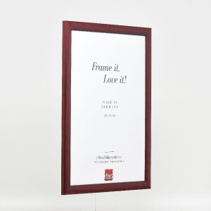 Cornice per foto in legno Effect Profil 43 Rosso 50x65 cm