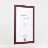 Cornice per foto in legno Effect Profil 43 Rosso 50x65 cm