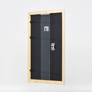 Cornice per foto in legno Effect Profil 43 Argento 50x70 cm