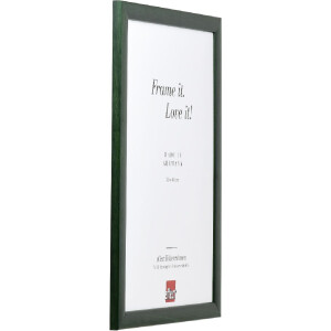 Cornice per foto in legno Effect Profil 43 tannengrün 60x60 cm con vetro antiriflesso