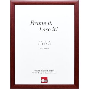 Cornice per foto in legno Effect Profil 43 Rossa 60x90 cm