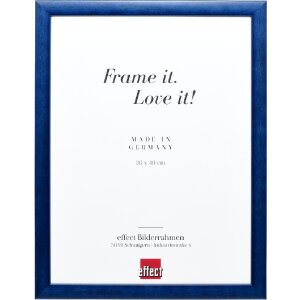 Cornice per foto in legno Effect Profilo 43 royalblu...