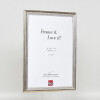 Cornice per foto in legno Effect Profilo 44 Argento 70x70 cm