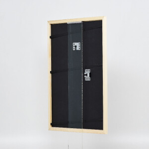 Cornice per foto in legno massello effect Profil 45 Pino 40x40 cm con vetro antiriflesso