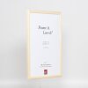 Cornice per foto in legno Effect Profilo 45 Pino 40x60 cm Vetro antiriflesso