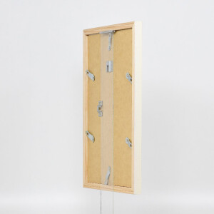 Cornice in legno Effect Profilo 48 Bianco 18x32 cm Vetro Antiriflesso