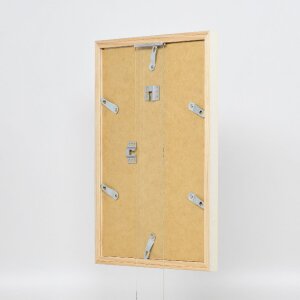 Cornice per foto in legno Effect Profilo 48 Bianco 30x30 cm con vetro antiriflesso