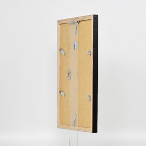 Cornice per foto in legno Profilo 48 Nero 29,7x42 cm Vetro antiriflesso