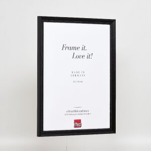 Cornice per foto in legno Effect Profilo 48 Nero 40x60 cm vetro antiriflesso