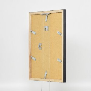 Cornice per foto in legno Effect Profilo 48 Argento 45x60 cm Vetro antiriflesso