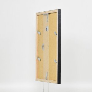 Cornice per foto in legno profilo 48 argento 50x65 cm vetro antiriflesso