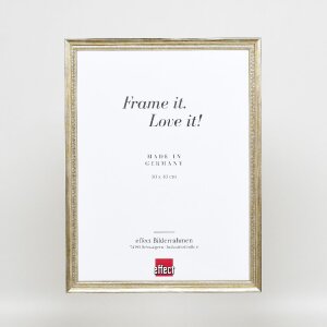 Cornice in legno Effect Profilo 48 Oro 50x70 cm con vetro antiriflesso