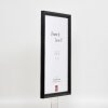 Cornice per foto in legno Effect Profilo 48 Nero 50x70 cm con vetro antiriflesso