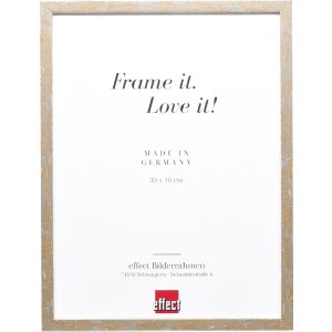 Effect Holzrahmen Profil 51 Antiksilber 15x20 cm mit...