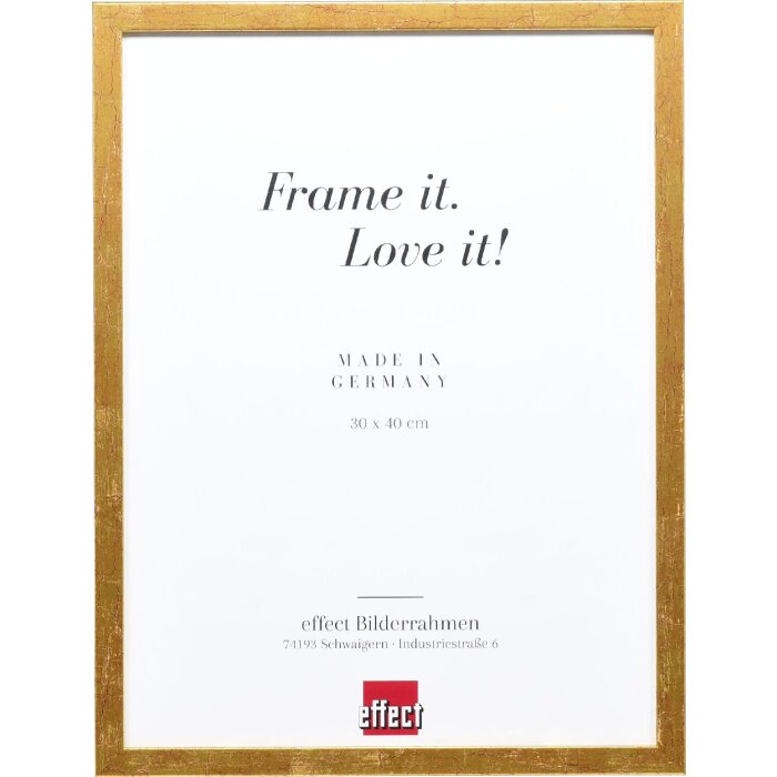 Effect Holzrahmen Profil 51 antikgold 30x30 cm (0511-3030-04)