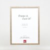 effect Holzrahmen Profil 51 antiksilber 45x60 cm Antireflexglas