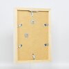 Cornice in legno ad effetto Profilo 52 bianco 20x20 cm Vetro antiriflesso