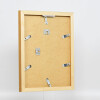 Cornice in legno a effetto Profilo 52 color rovere 50x65 cm Vetro antiriflesso