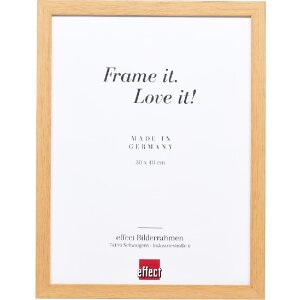 Cornice in legno Effect Profilo 54 Rovere 25x35 cm con...