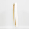 Cornice effetto legno profilo 55 bianco 10x10 cm vetro antiriflesso