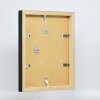 Cornice effetto legno profilo 55 nero 18x27 cm vetro antiriflesso