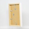 Cornice effetto legno Profilo 55 bianco 42x59,4 cm Vetro antiriflesso