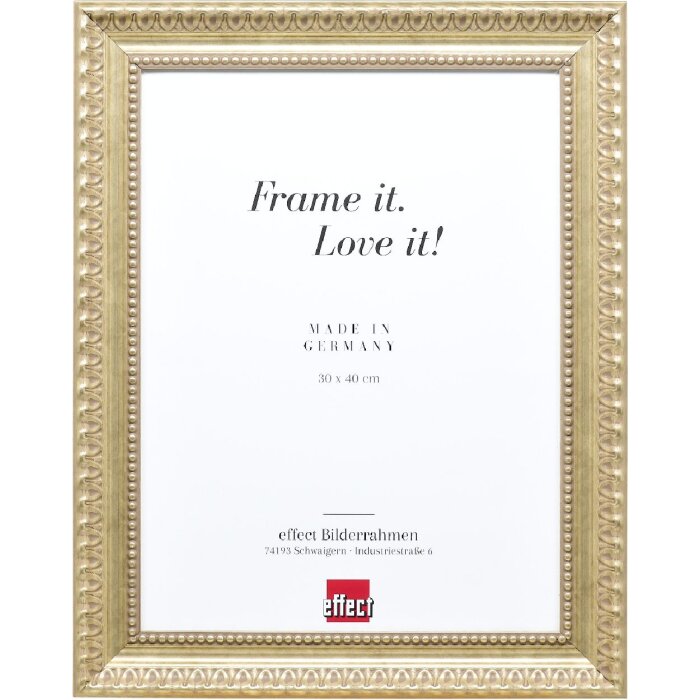 Effect Profil 56 Holzrahmen 7x10 cm Antiksilber mit Antireflexglas