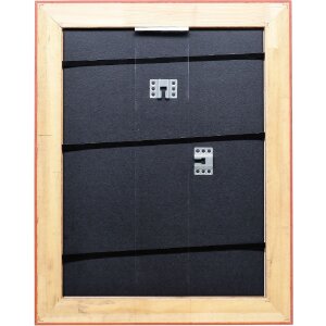 effect 0561-2560-24 Profil 56 Holz Bilderrahmen 25x60 cm antiksilber mit Antireflexglas