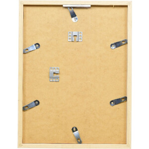 Cornice per foto in legno effect Profilo 58 Bianco 23x70 cm con vetro antiriflesso