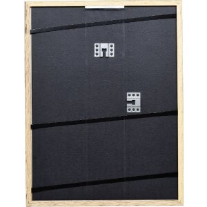 effect Bilderrahmen Holz Profil 66 weiß 25x30 cm mit Antireflexglas