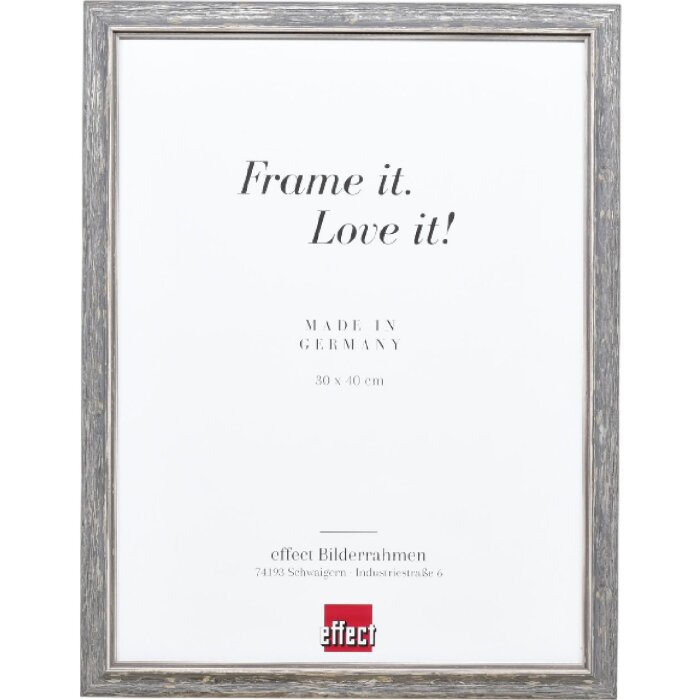 Cornice per foto in legno effect Profil 67 nera 42x59,4 cm con vetro antiriflesso