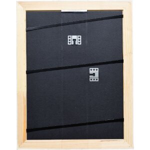 Effect Holzrahmen Profil 68 elfenbein 50x70 cm mit Antireflexglas