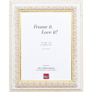 Cornice per foto in legno effect Profil 80 Bianca 18x32...