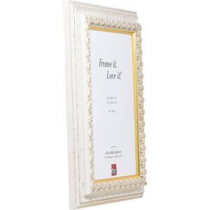 Cornice per foto in legno Effect Profilo 80 Bianco 60x80 cm con vetro antiriflesso