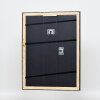 Cornice effetto legno profilo 85 nero 20x28 cm vetro antiriflesso