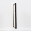 Cornice effetto legno profilo 85 nero 20x28 cm vetro antiriflesso