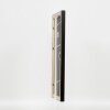 Cornice effetto legno profilo 85 nero 61x91,5 cm vetro antiriflesso