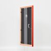 Telaio in legno effetto profilo 89 rosso 15x20 cm vetro antiriflesso